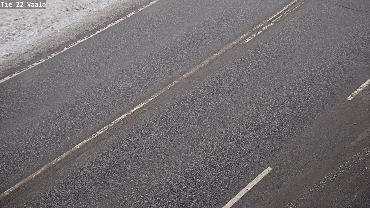 Weather Camera Image Väg 22 Vaala, Vaala, Pohjois-Pohjanmaa