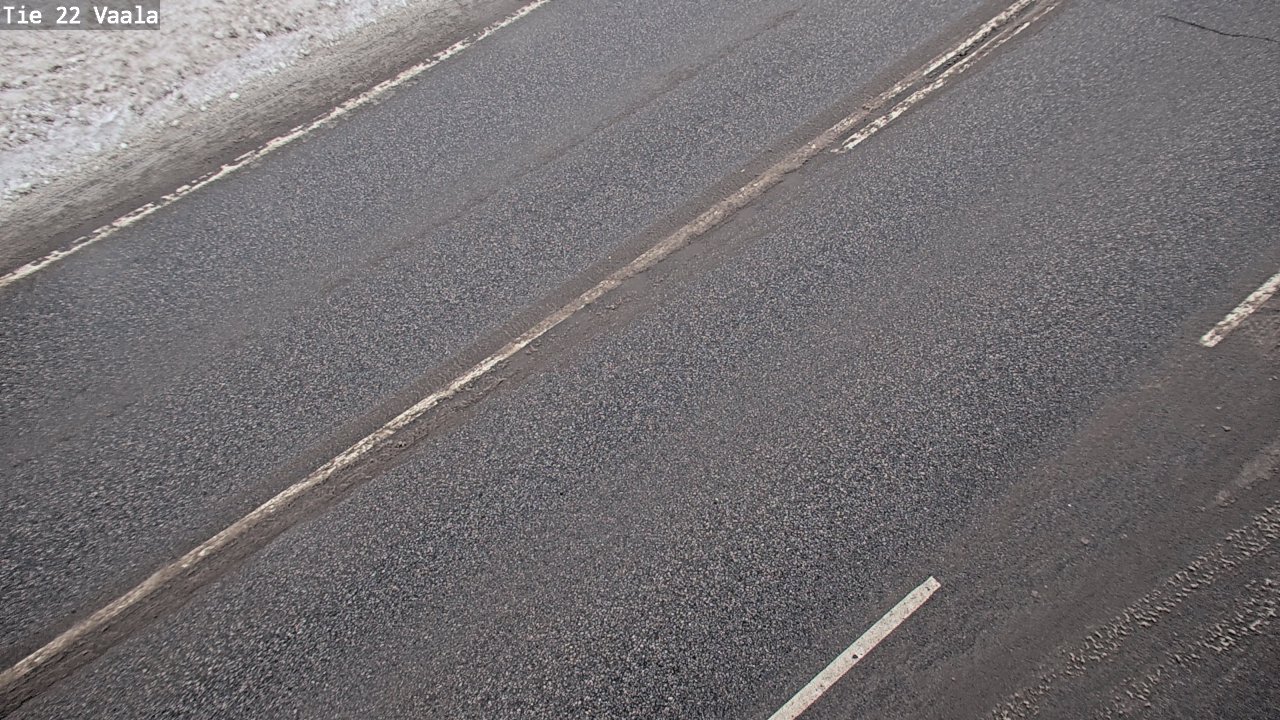 Weather Camera Image Road 22 Vaala, Vaala, Pohjois-Pohjanmaa
