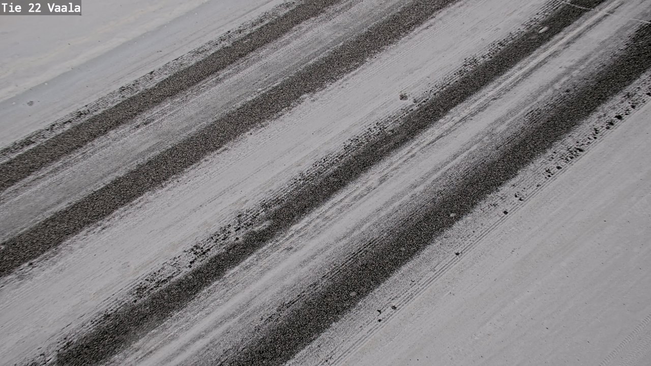 Weather Camera Image Road 22 Vaala, Vaala, Pohjois-Pohjanmaa