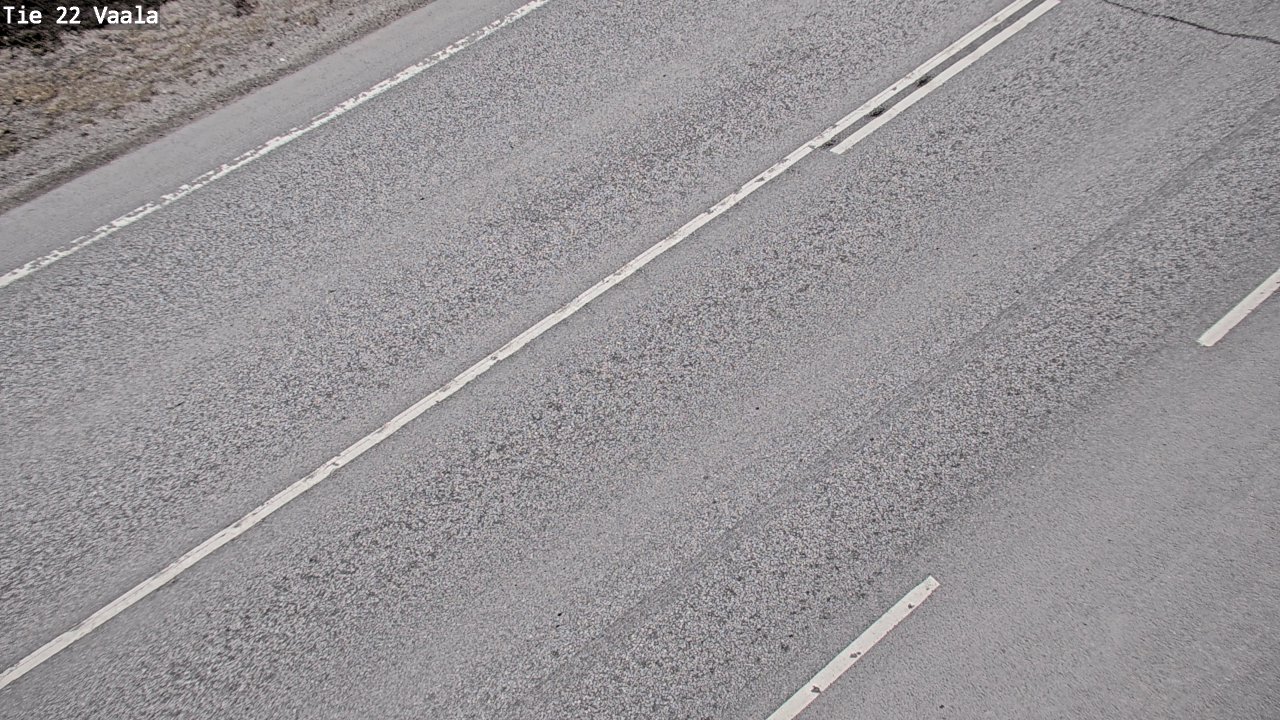 Weather Camera Image Väg 22 Vaala, Vaala, Pohjois-Pohjanmaa