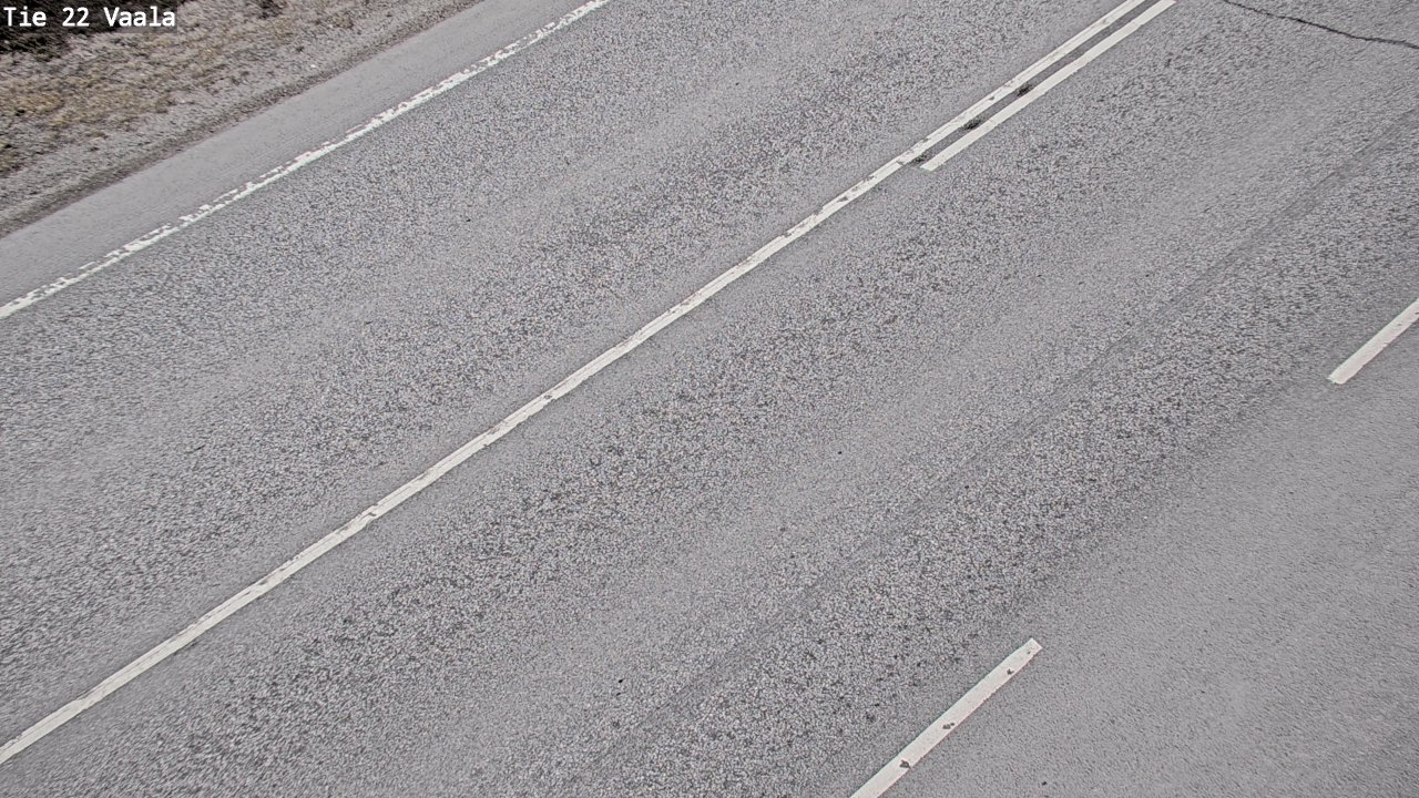 Weather Camera Image Väg 22 Vaala, Vaala, Pohjois-Pohjanmaa
