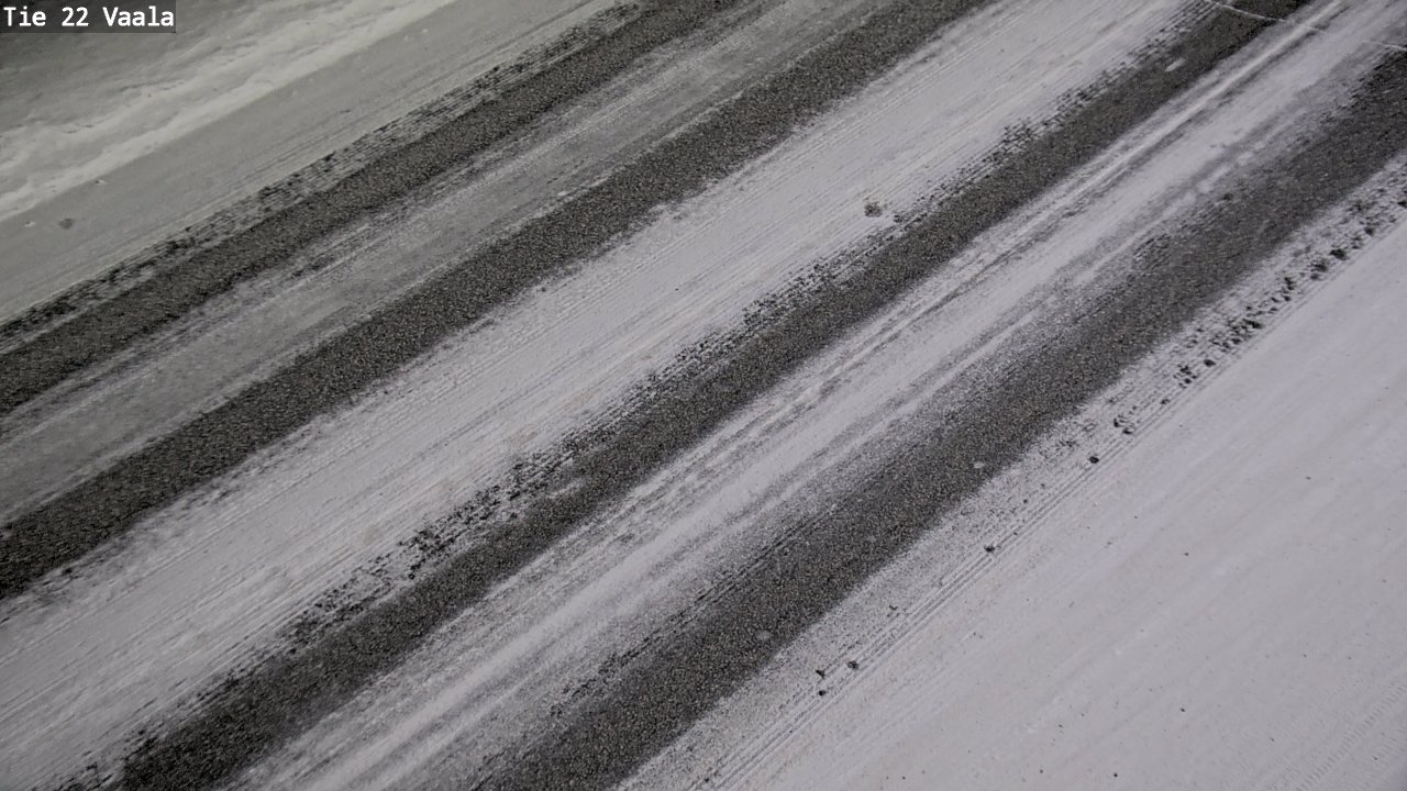 Weather Camera Image Väg 22 Vaala, Vaala, Pohjois-Pohjanmaa