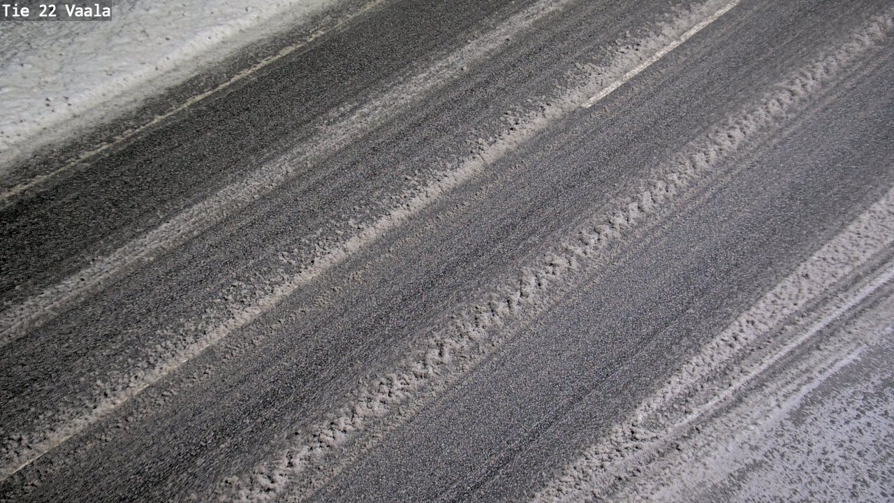 Weather Camera Image Road 22 Vaala, Vaala, Pohjois-Pohjanmaa