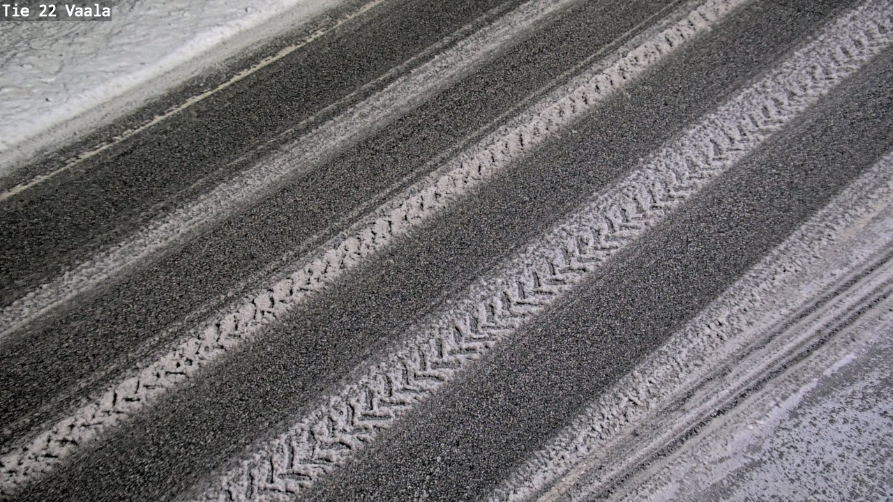 Weather Camera Image Road 22 Vaala, Vaala, Pohjois-Pohjanmaa