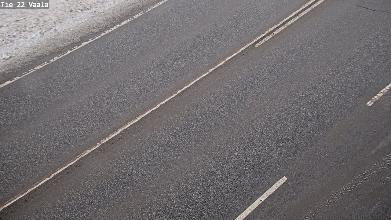 Weather Camera Image Väg 22 Vaala, Vaala, Pohjois-Pohjanmaa