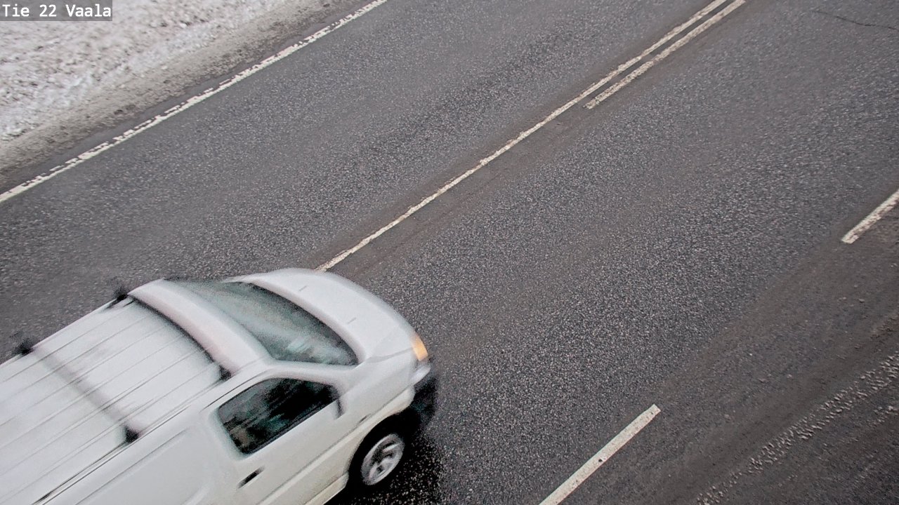 Weather Camera Image Väg 22 Vaala, Vaala, Pohjois-Pohjanmaa