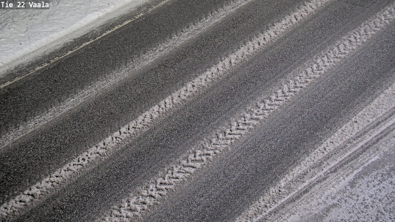 Weather Camera Image Road 22 Vaala, Vaala, Pohjois-Pohjanmaa