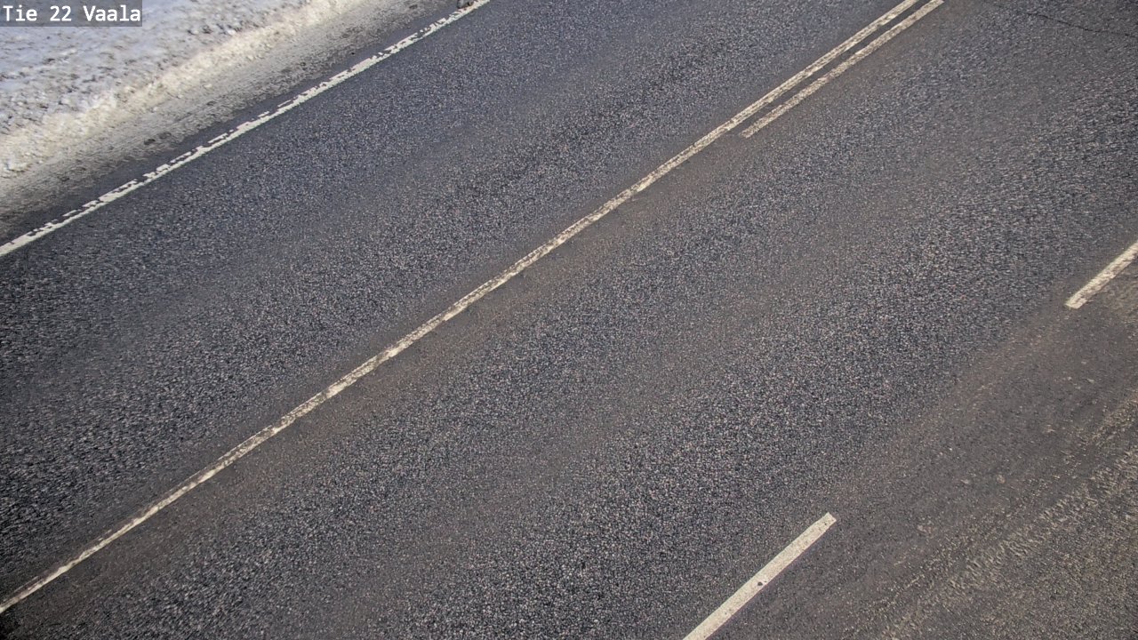 Weather Camera Image Väg 22 Vaala, Vaala, Pohjois-Pohjanmaa