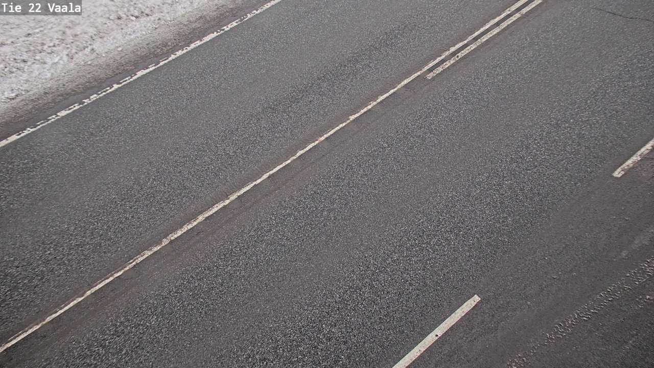 Weather Camera Image Väg 22 Vaala, Vaala, Pohjois-Pohjanmaa