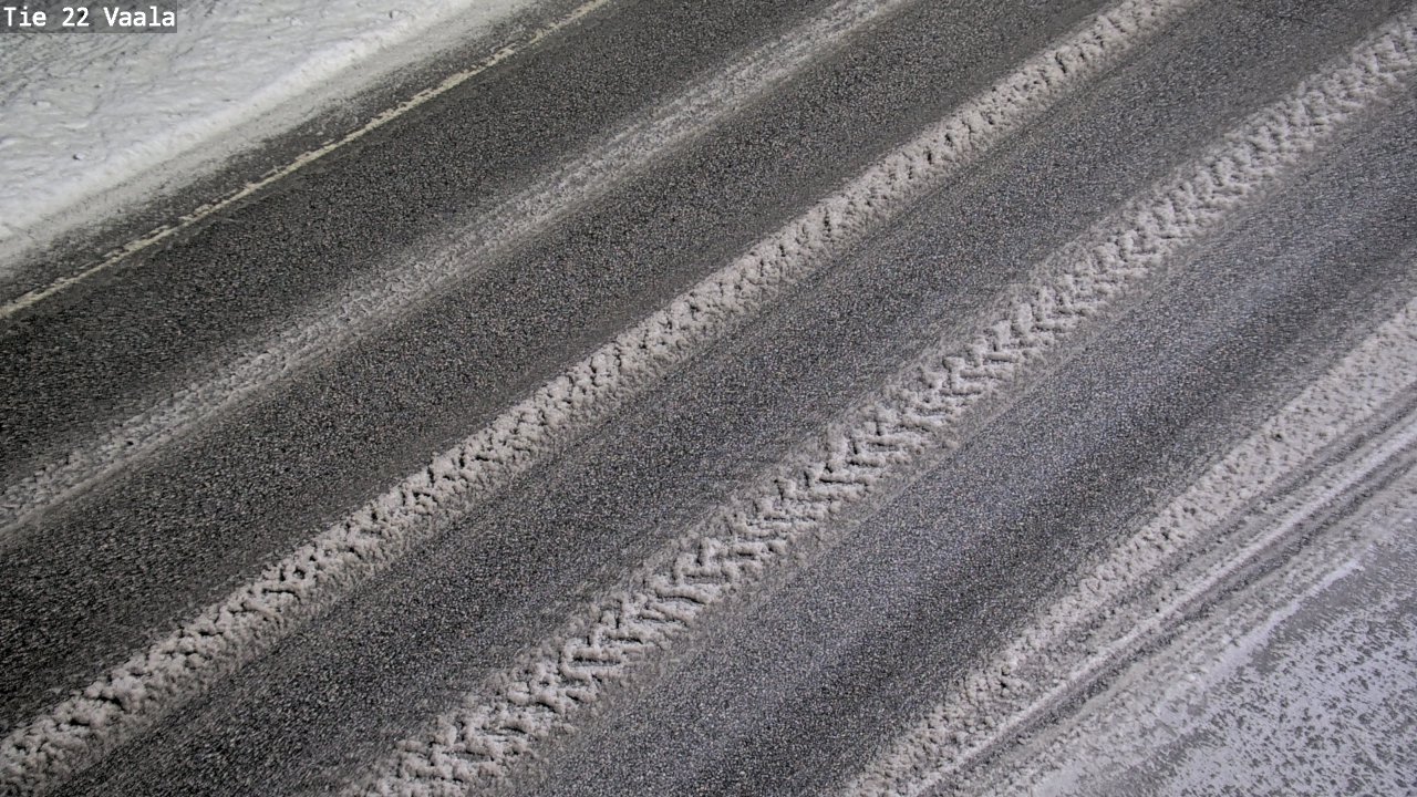 Weather Camera Image Road 22 Vaala, Vaala, Pohjois-Pohjanmaa