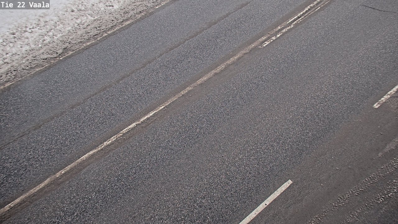 Weather Camera Image Road 22 Vaala, Vaala, Pohjois-Pohjanmaa