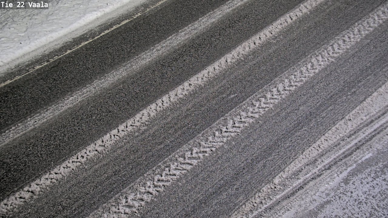 Weather Camera Image Road 22 Vaala, Vaala, Pohjois-Pohjanmaa