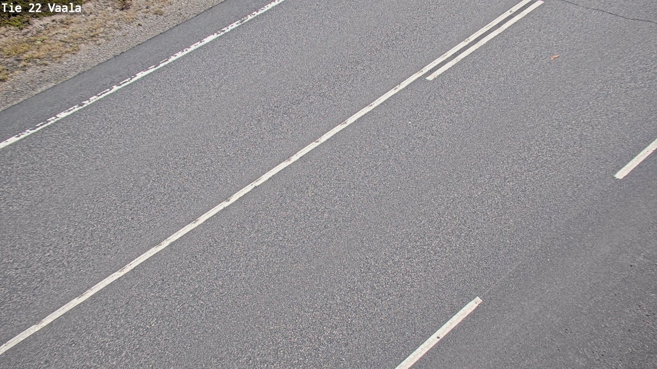 Weather Camera Image Road 22 Vaala, Vaala, Pohjois-Pohjanmaa