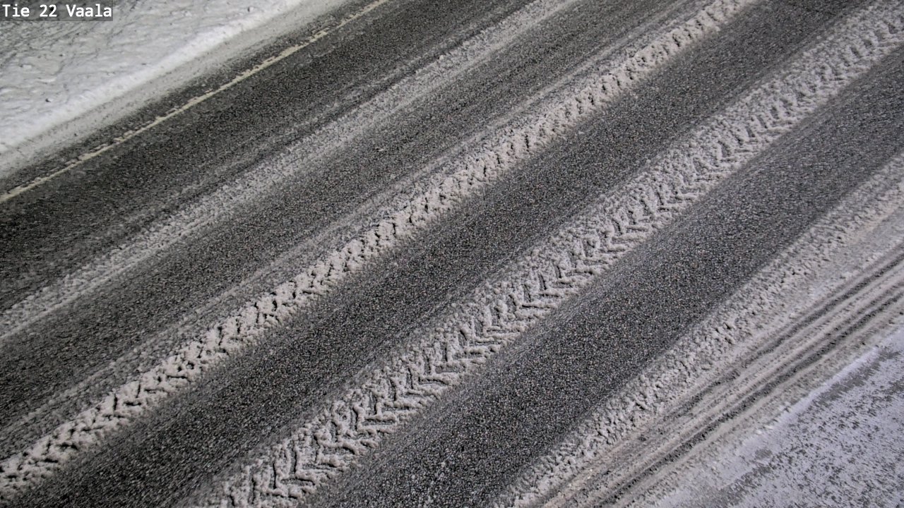 Weather Camera Image Road 22 Vaala, Vaala, Pohjois-Pohjanmaa