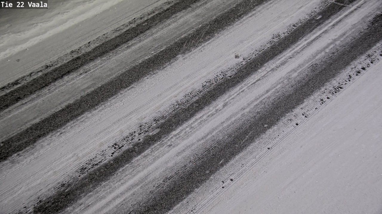 Weather Camera Image Väg 22 Vaala, Vaala, Pohjois-Pohjanmaa