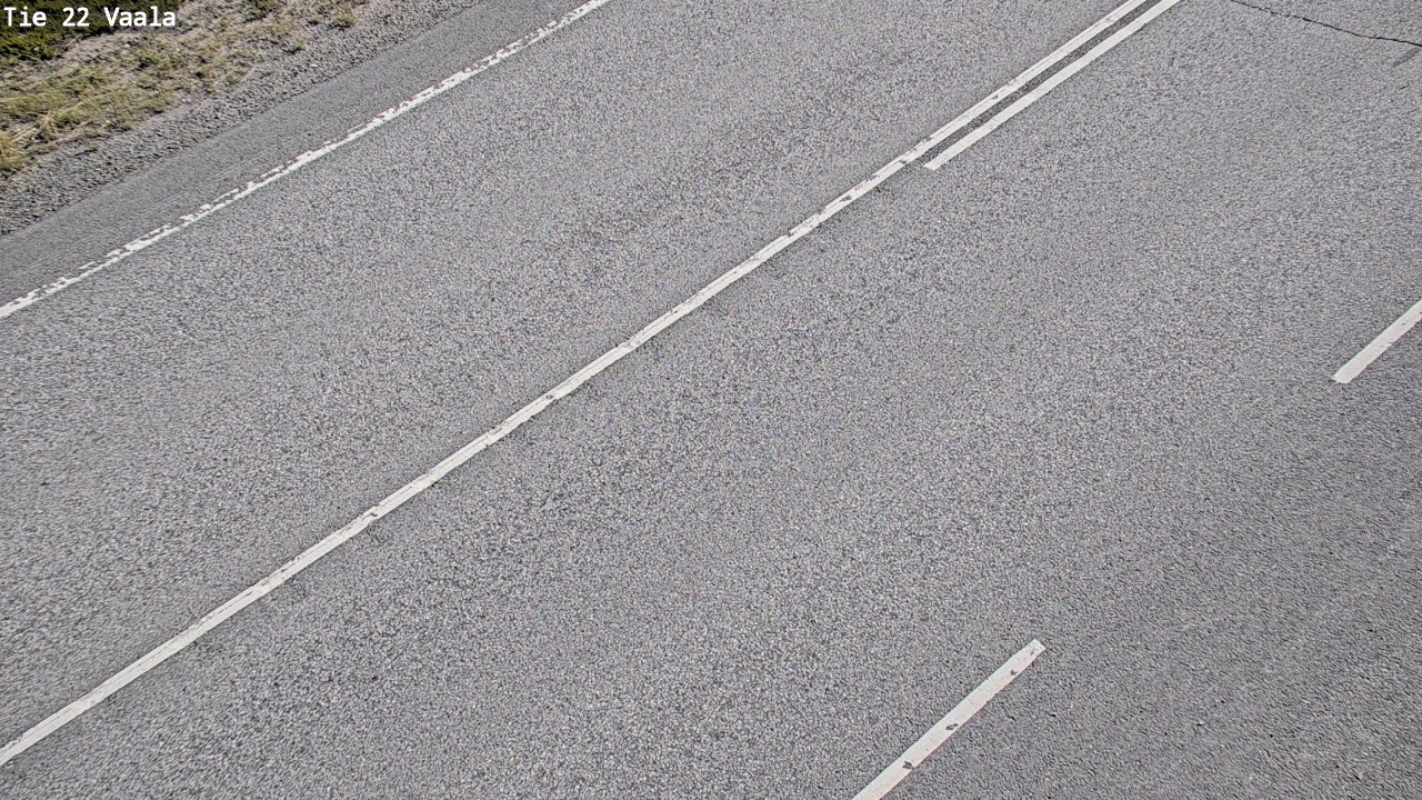 Weather Camera Image Väg 22 Vaala, Vaala, Pohjois-Pohjanmaa