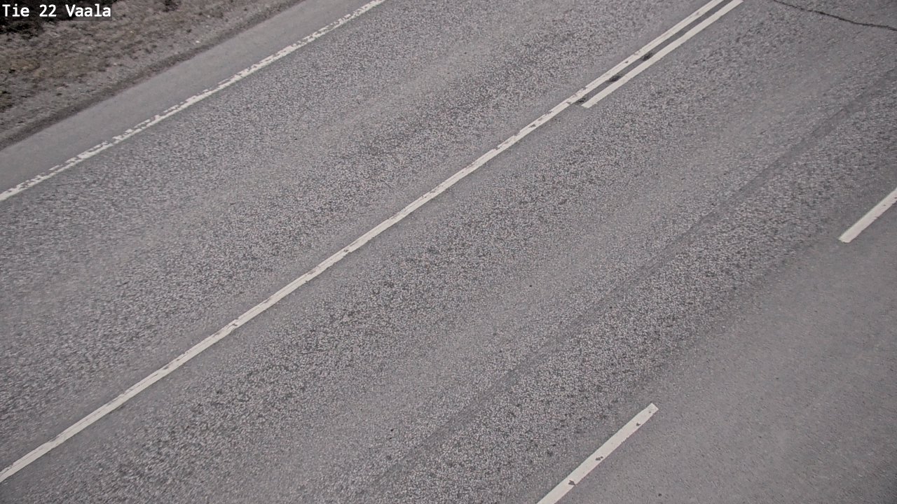 Weather Camera Image Väg 22 Vaala, Vaala, Pohjois-Pohjanmaa