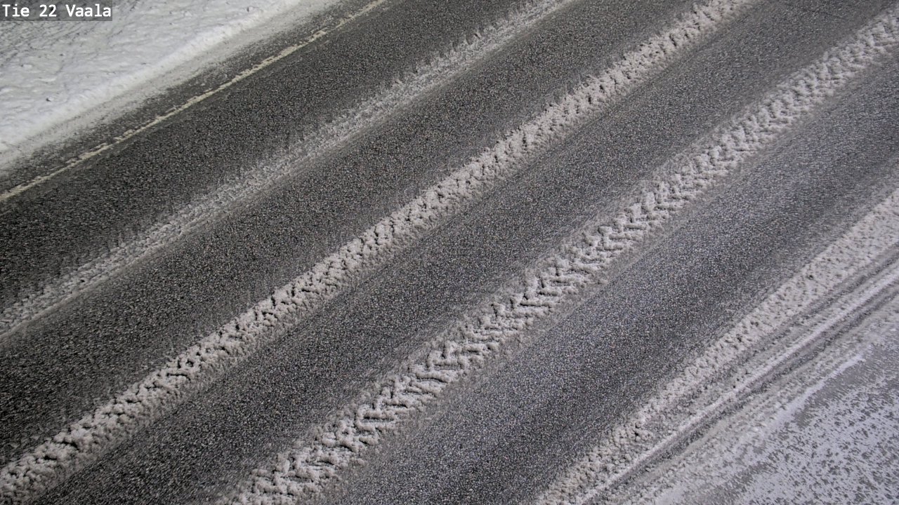 Weather Camera Image Road 22 Vaala, Vaala, Pohjois-Pohjanmaa