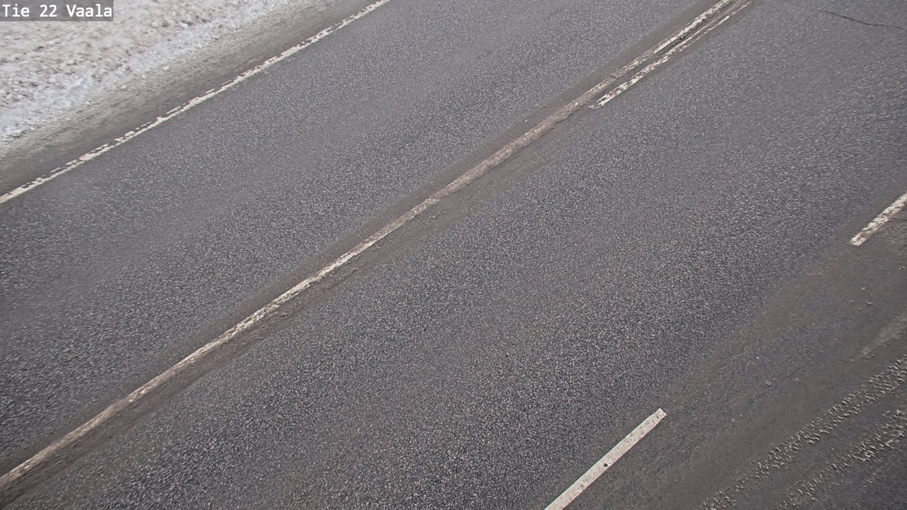 Weather Camera Image Road 22 Vaala, Vaala, Pohjois-Pohjanmaa