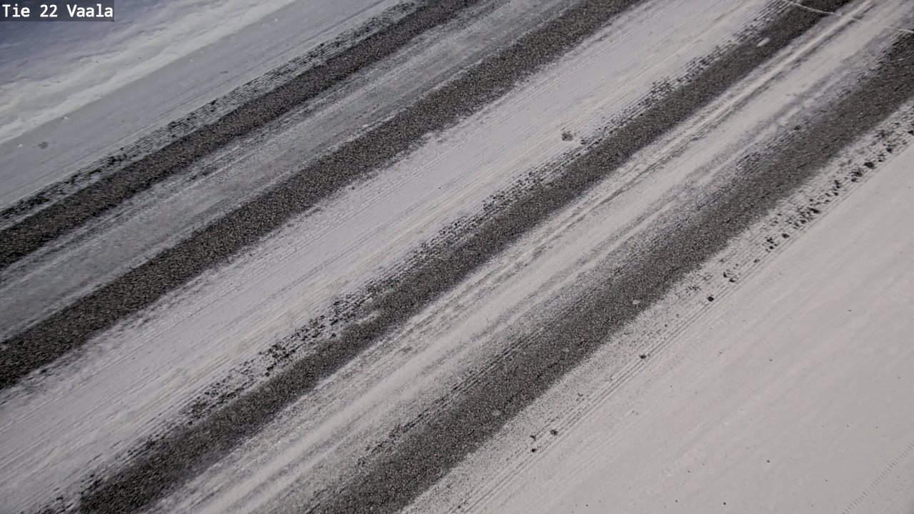 Weather Camera Image Road 22 Vaala, Vaala, Pohjois-Pohjanmaa