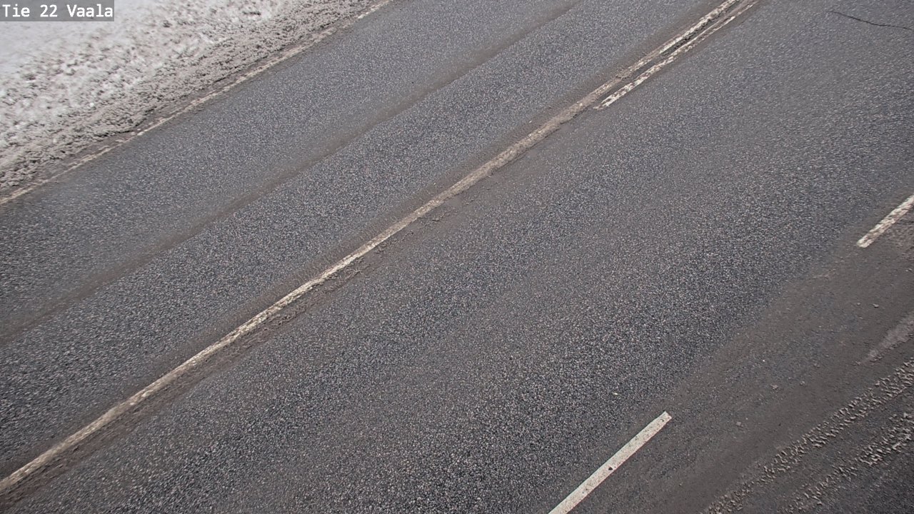 Weather Camera Image Road 22 Vaala, Vaala, Pohjois-Pohjanmaa