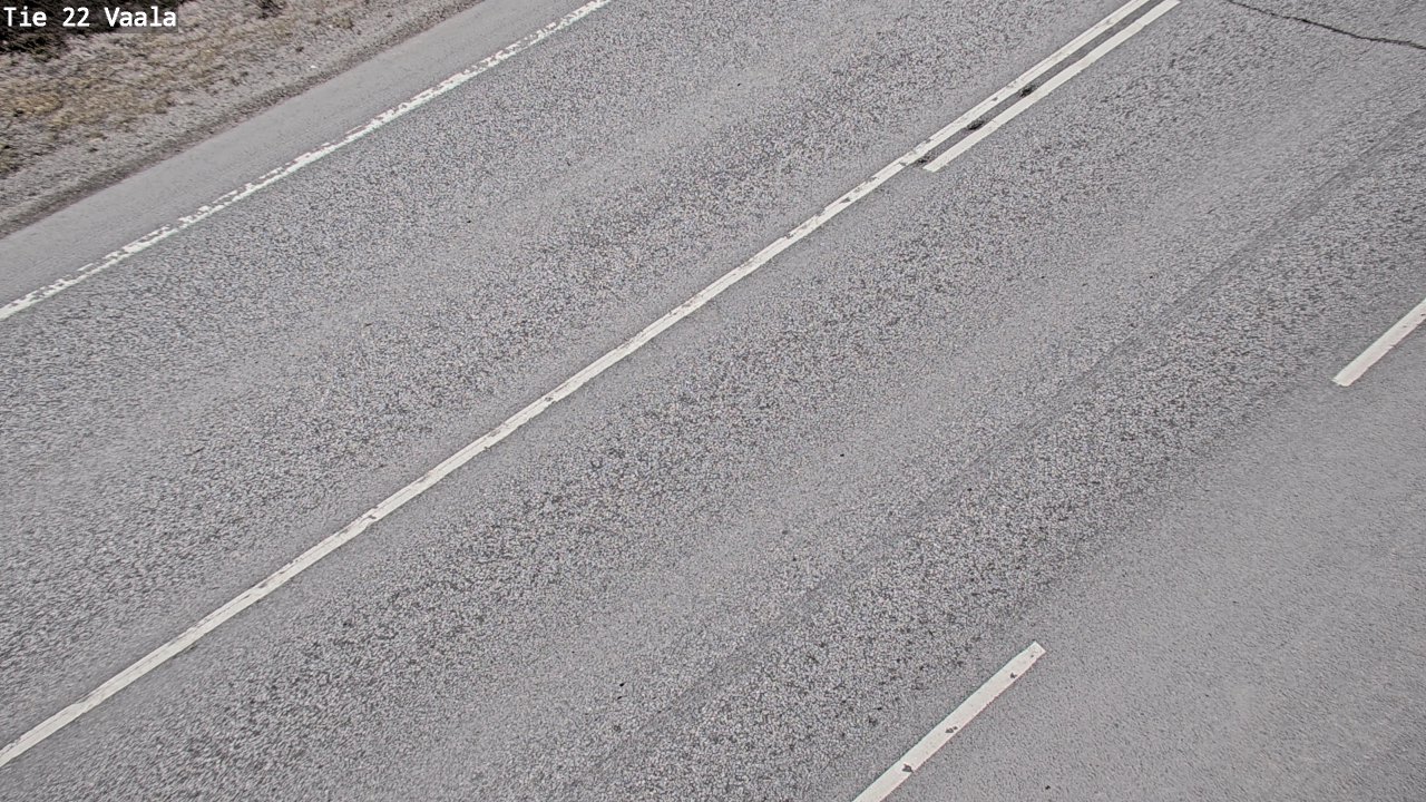 Weather Camera Image Väg 22 Vaala, Vaala, Pohjois-Pohjanmaa