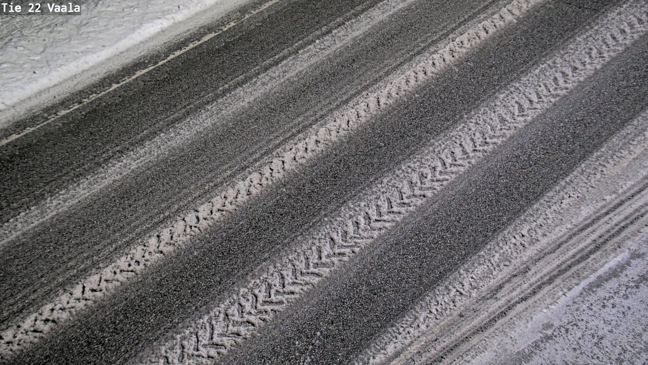 Weather Camera Image Road 22 Vaala, Vaala, Pohjois-Pohjanmaa