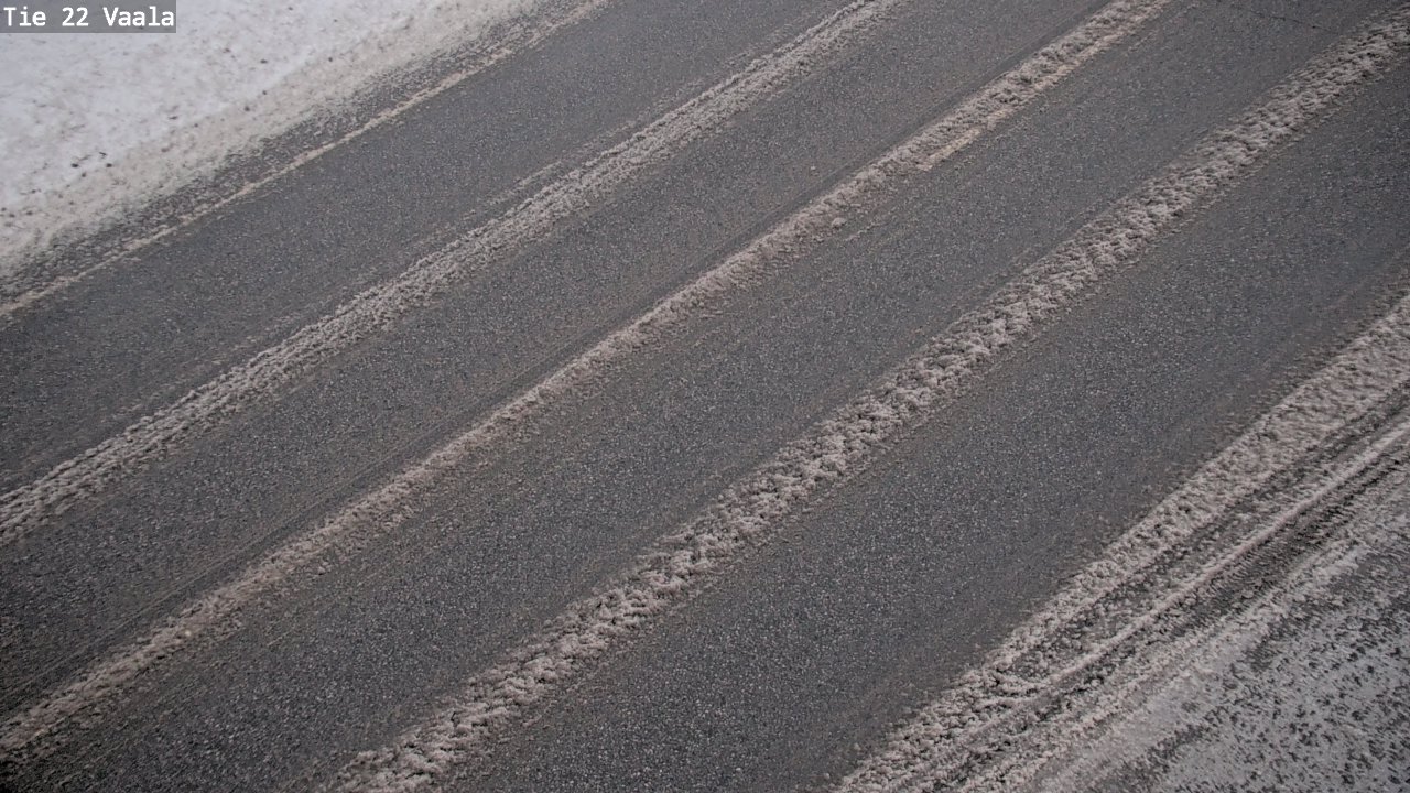 Weather Camera Image Road 22 Vaala, Vaala, Pohjois-Pohjanmaa