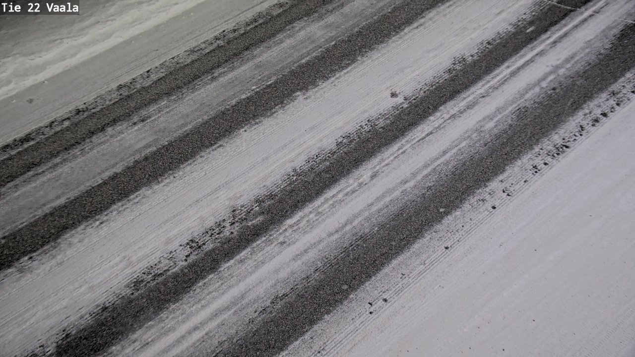 Weather Camera Image Väg 22 Vaala, Vaala, Pohjois-Pohjanmaa