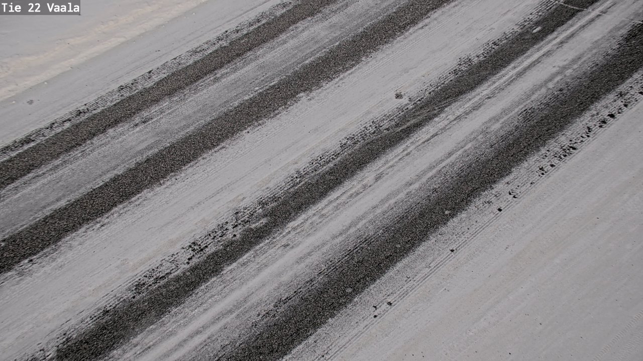 Weather Camera Image Road 22 Vaala, Vaala, Pohjois-Pohjanmaa