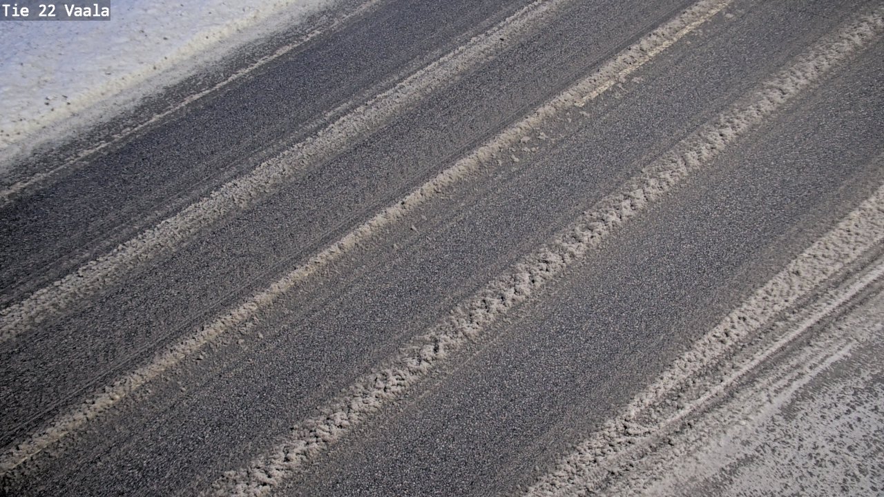 Weather Camera Image Road 22 Vaala, Vaala, Pohjois-Pohjanmaa