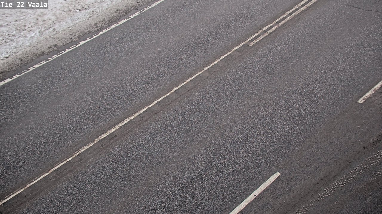 Weather Camera Image Väg 22 Vaala, Vaala, Pohjois-Pohjanmaa