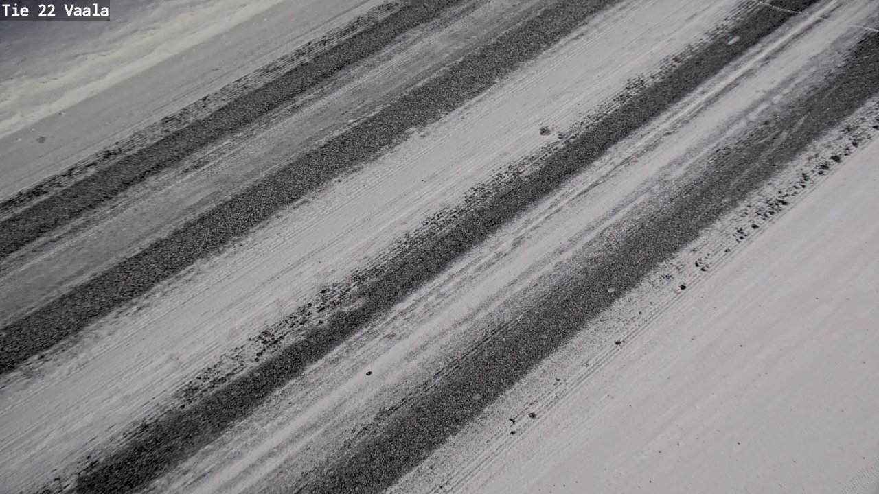 Weather Camera Image Road 22 Vaala, Vaala, Pohjois-Pohjanmaa