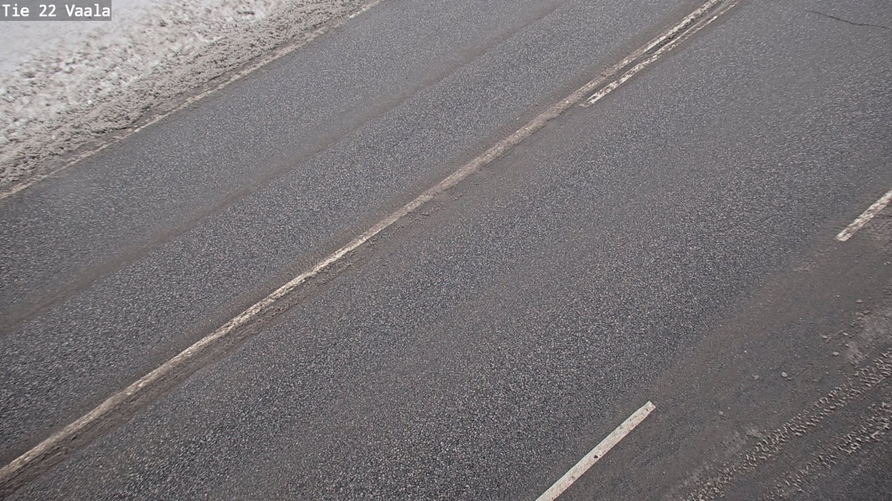 Weather Camera Image Road 22 Vaala, Vaala, Pohjois-Pohjanmaa