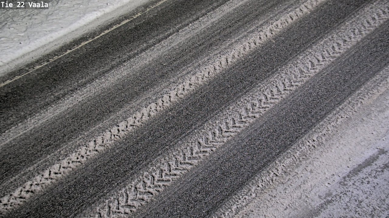 Weather Camera Image Road 22 Vaala, Vaala, Pohjois-Pohjanmaa