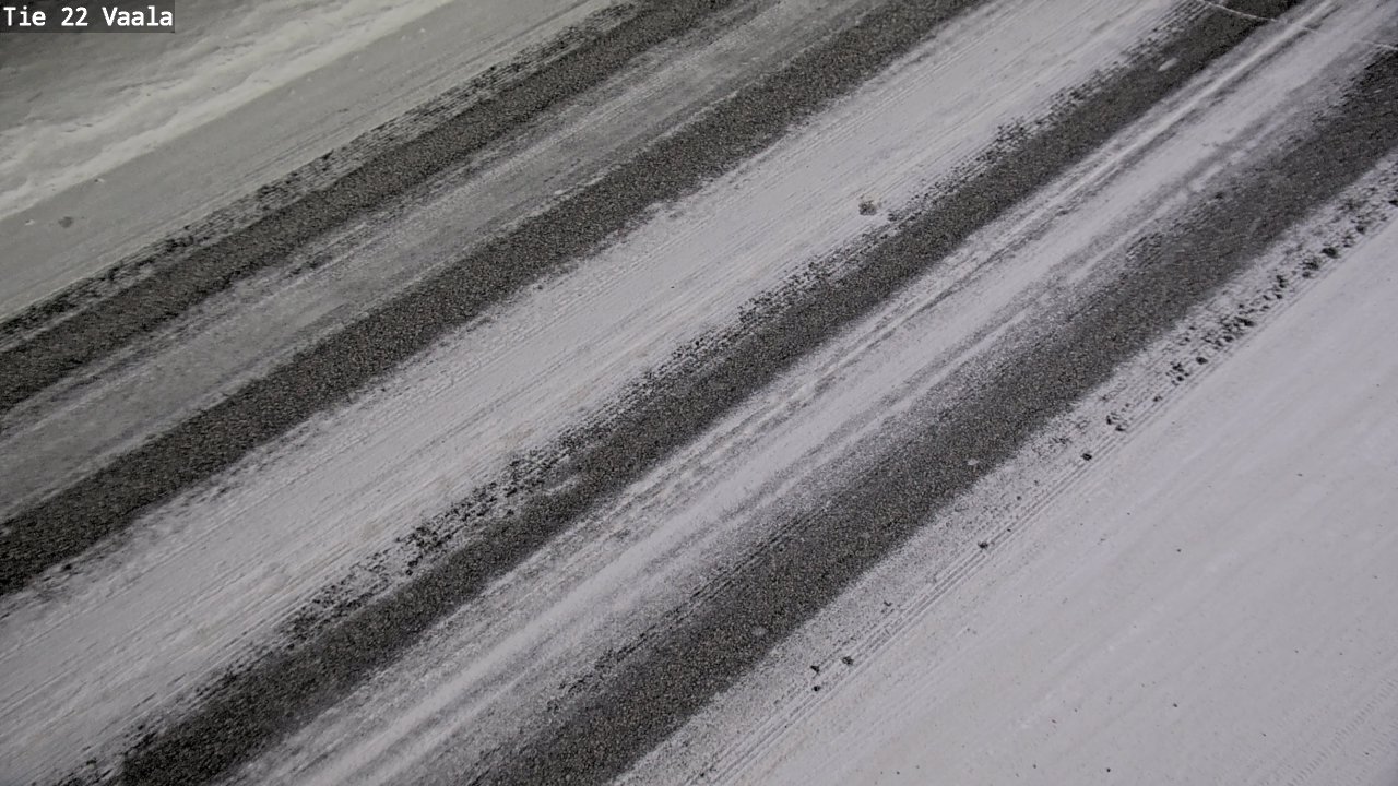 Weather Camera Image Väg 22 Vaala, Vaala, Pohjois-Pohjanmaa