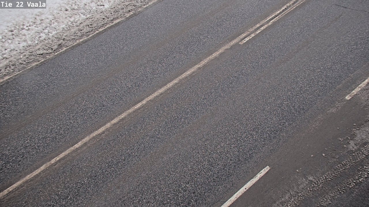 Weather Camera Image Road 22 Vaala, Vaala, Pohjois-Pohjanmaa