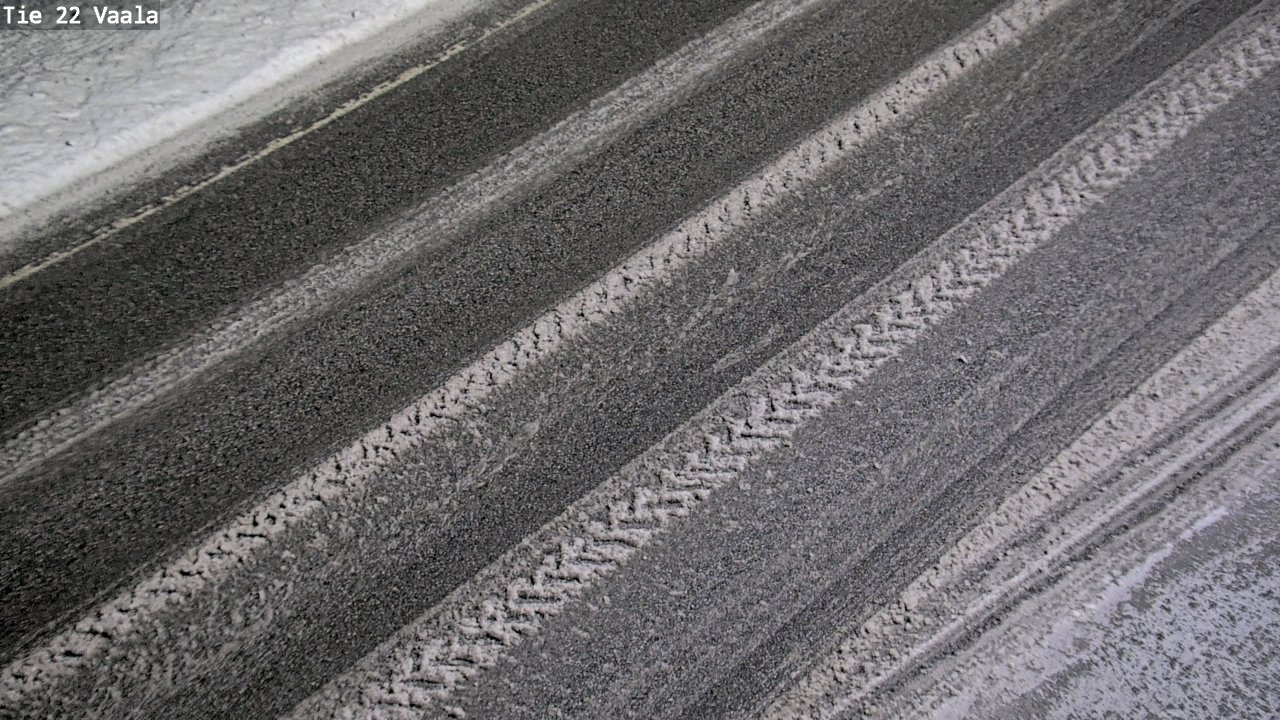 Weather Camera Image Road 22 Vaala, Vaala, Pohjois-Pohjanmaa