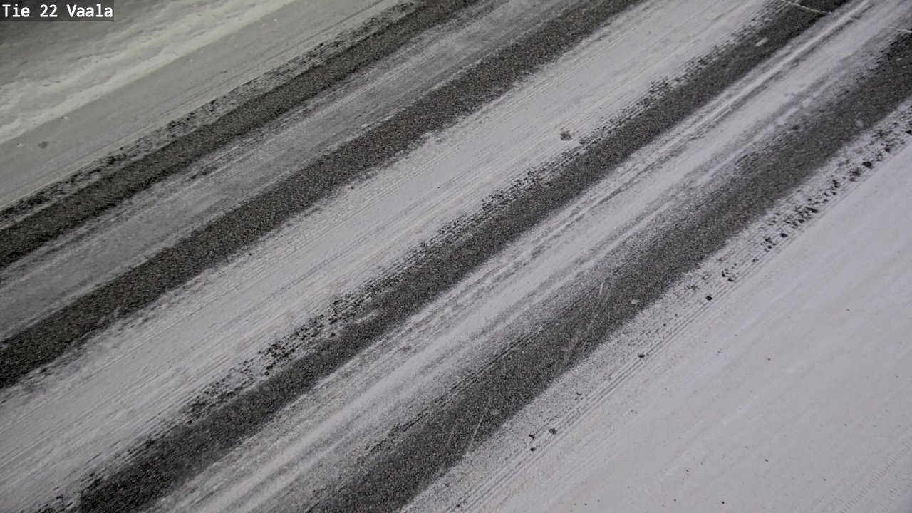 Weather Camera Image Road 22 Vaala, Vaala, Pohjois-Pohjanmaa