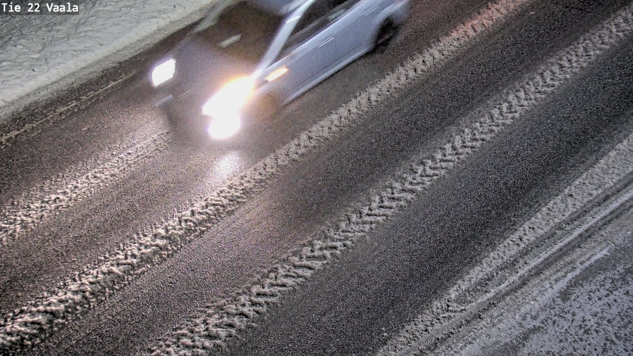 Weather Camera Image Road 22 Vaala, Vaala, Pohjois-Pohjanmaa