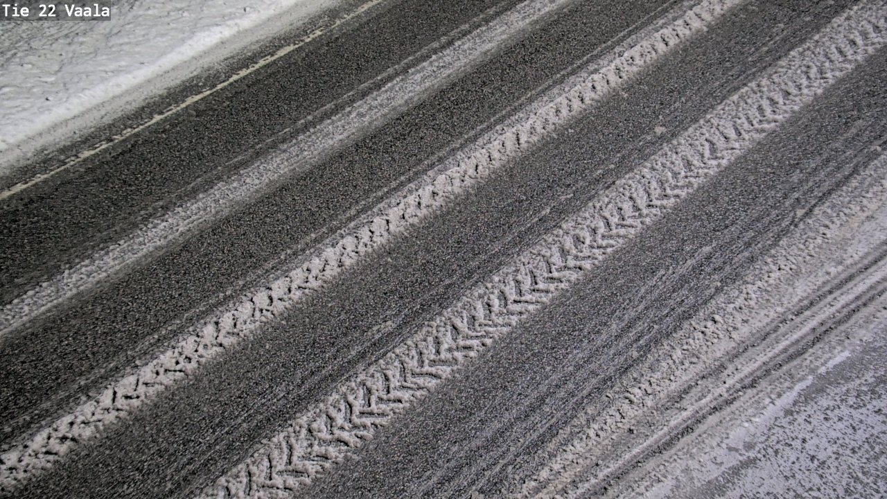 Weather Camera Image Road 22 Vaala, Vaala, Pohjois-Pohjanmaa