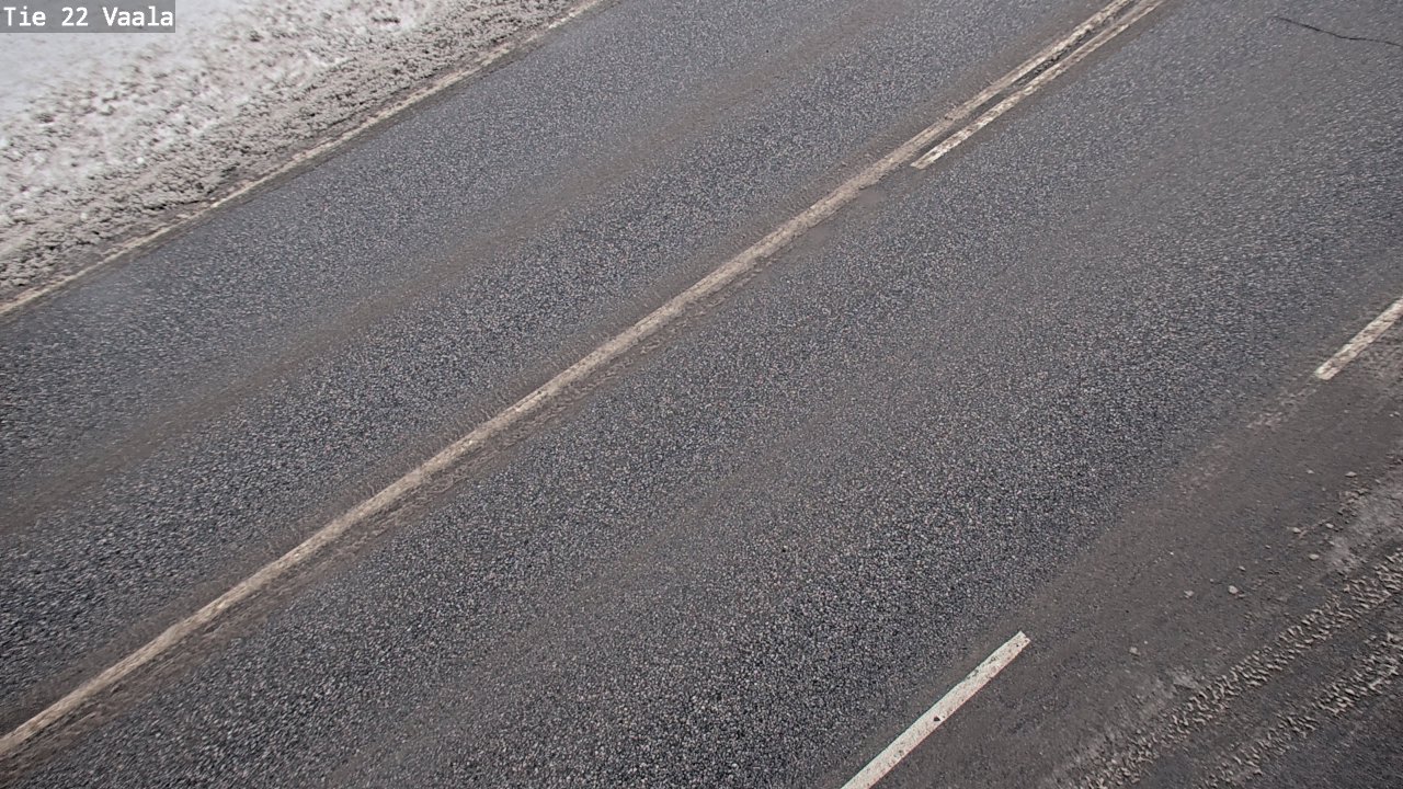 Weather Camera Image Road 22 Vaala, Vaala, Pohjois-Pohjanmaa