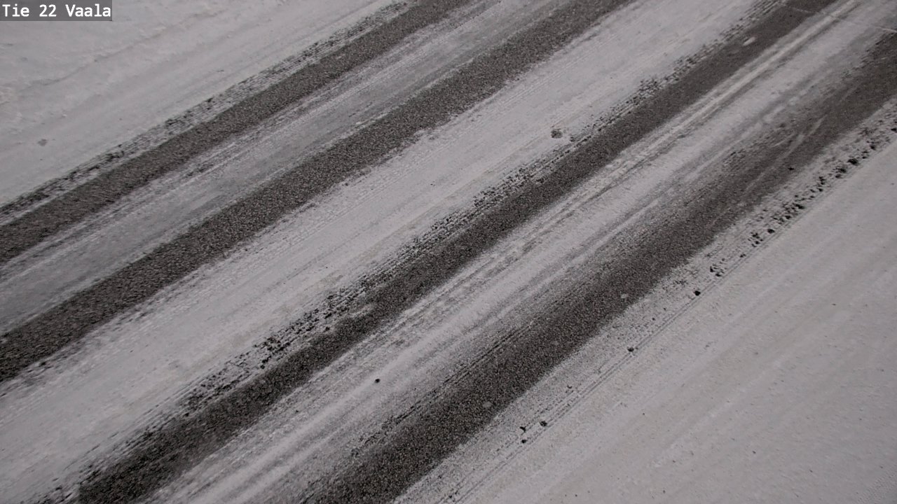 Weather Camera Image Road 22 Vaala, Vaala, Pohjois-Pohjanmaa