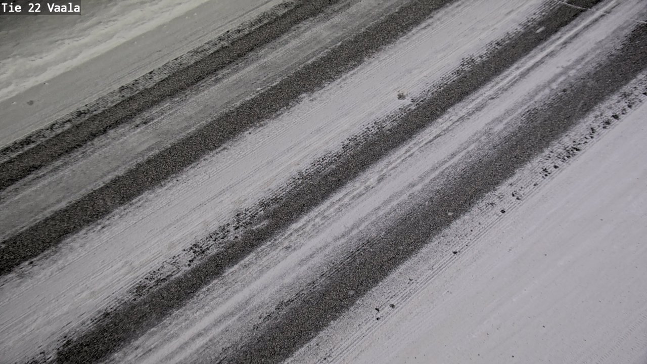 Weather Camera Image Road 22 Vaala, Vaala, Pohjois-Pohjanmaa