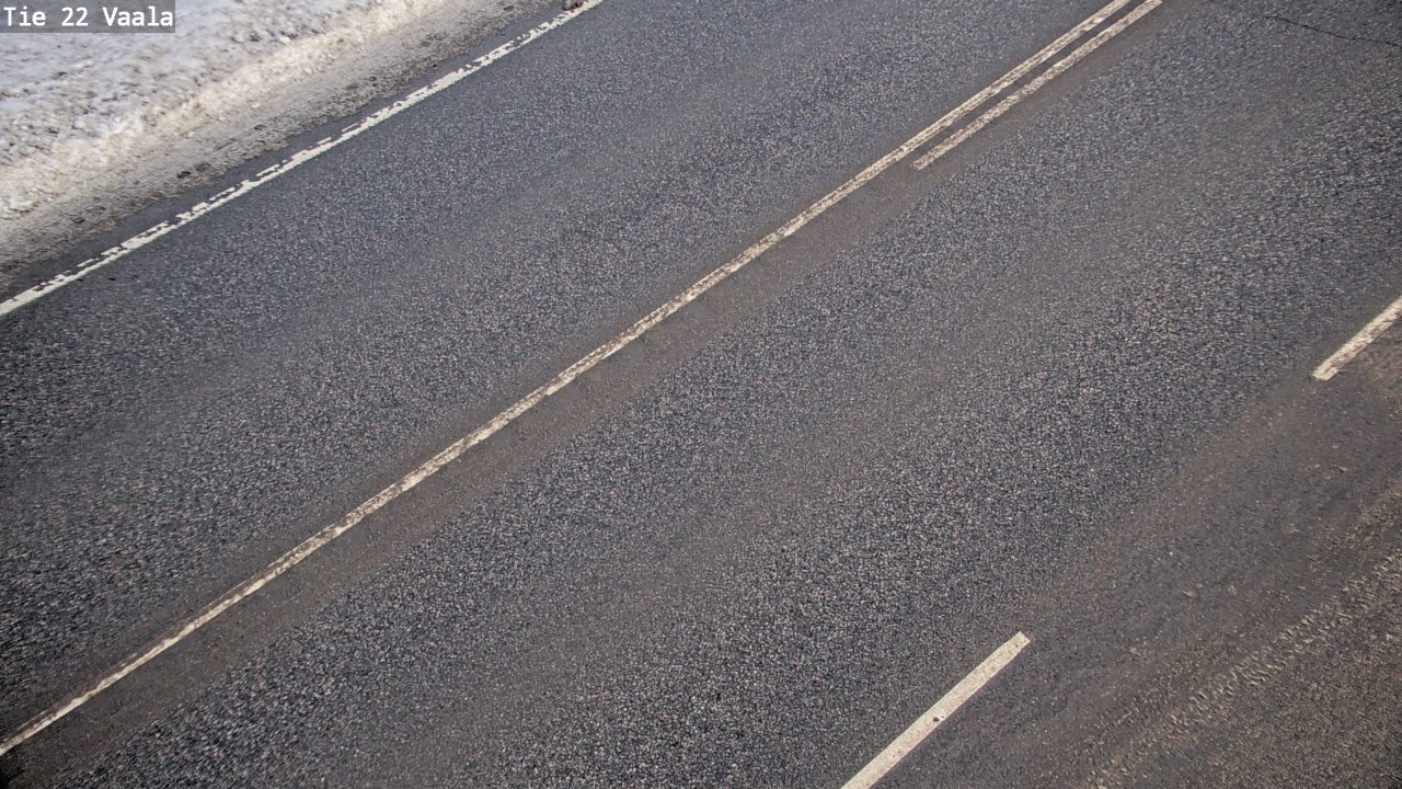 Weather Camera Image Road 22 Vaala, Vaala, Pohjois-Pohjanmaa