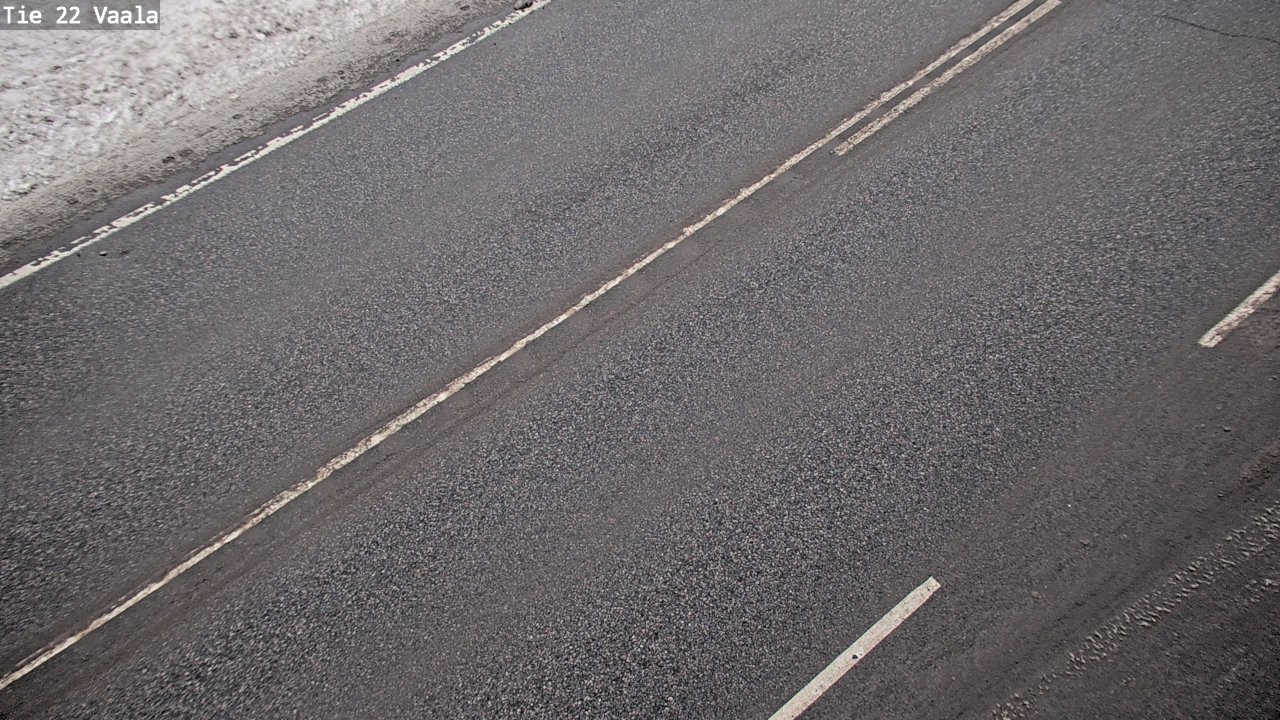Weather Camera Image Väg 22 Vaala, Vaala, Pohjois-Pohjanmaa