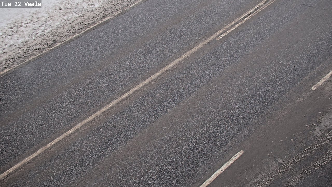 Weather Camera Image Road 22 Vaala, Vaala, Pohjois-Pohjanmaa