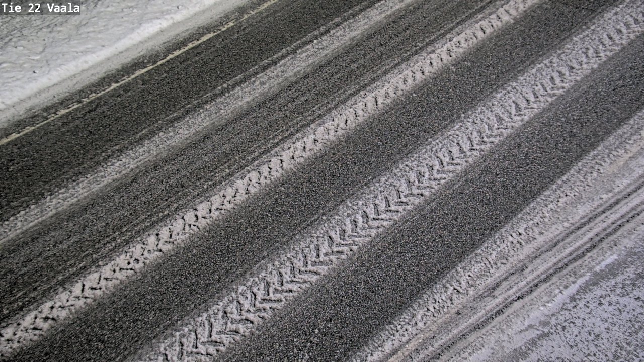 Weather Camera Image Road 22 Vaala, Vaala, Pohjois-Pohjanmaa