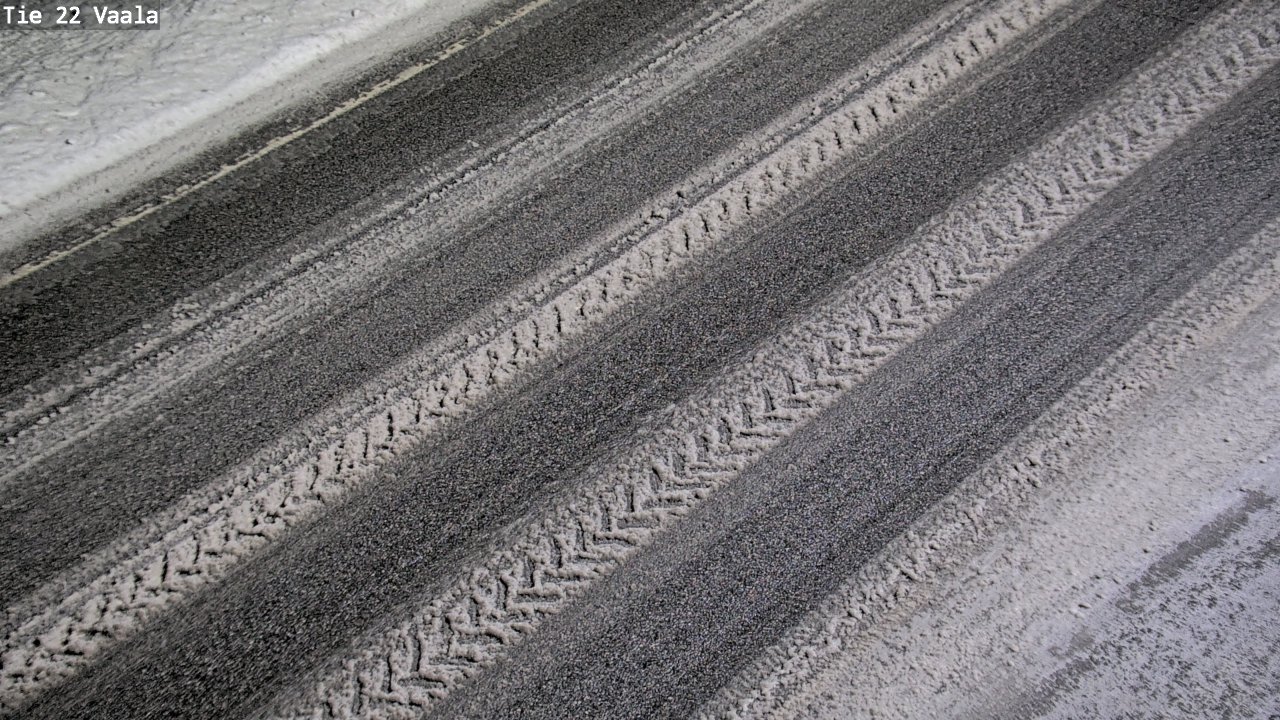 Weather Camera Image Road 22 Vaala, Vaala, Pohjois-Pohjanmaa