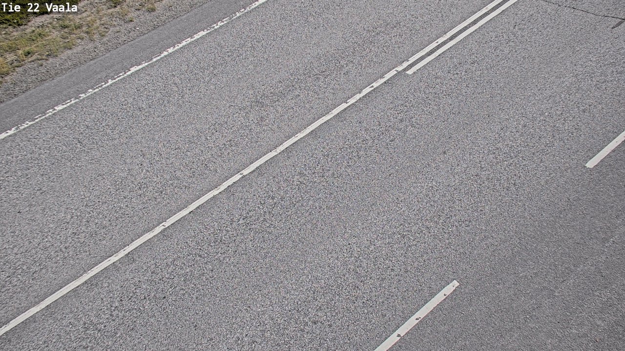 Weather Camera Image Väg 22 Vaala, Vaala, Pohjois-Pohjanmaa